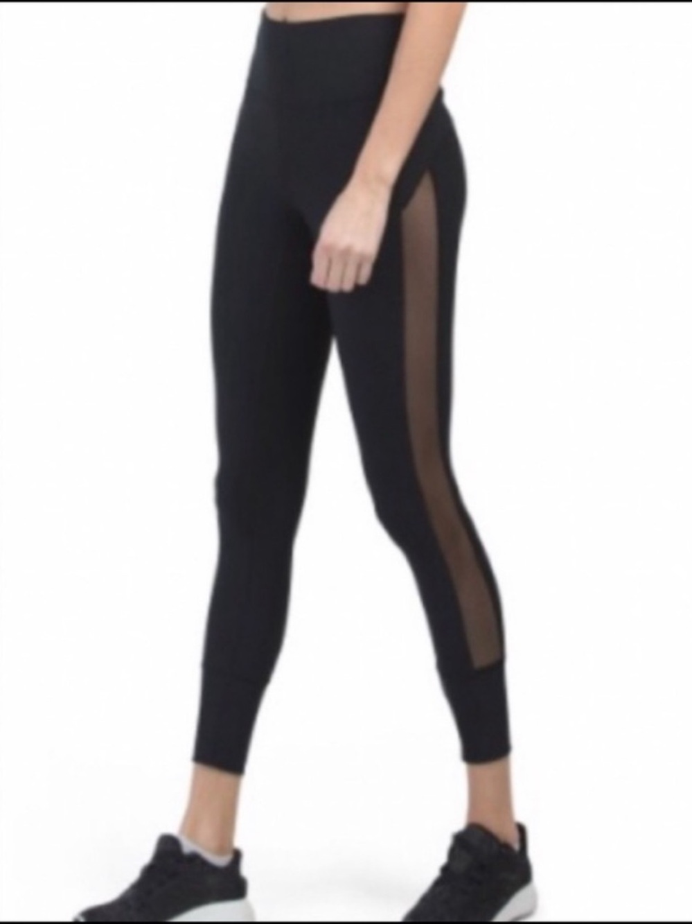 NWT 90 Degree by Reflex Mesh Capri Leggings